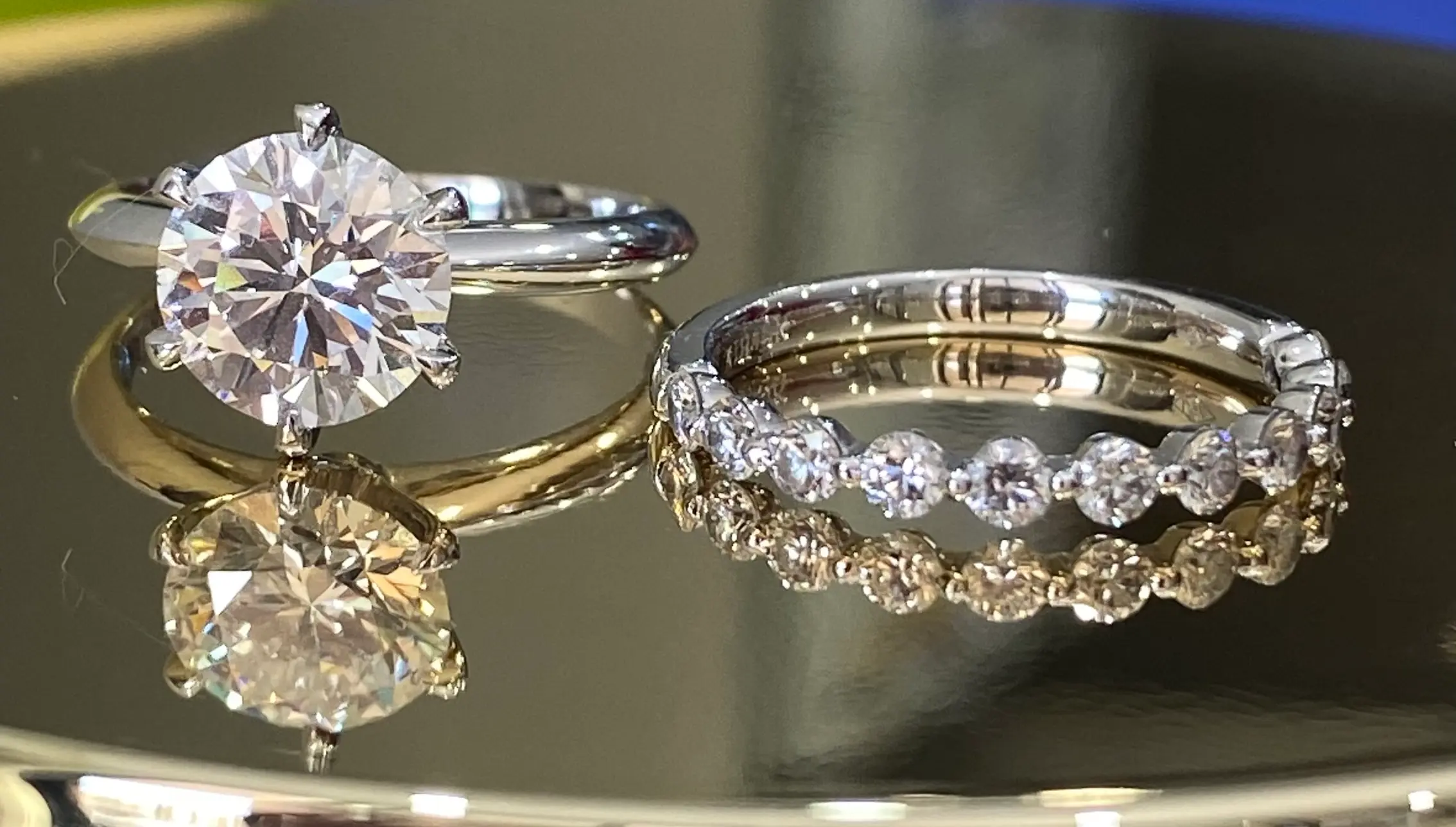 Elegant diamond ring setting